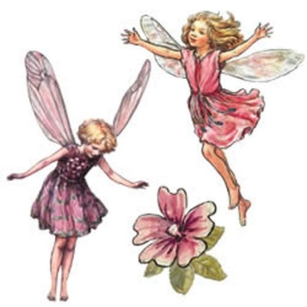 Wallies Fairies Wallpaper Cutouts Set of 25 Pre-Pasted 12511 NEW
